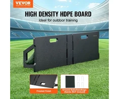 Koduva Futbolo atmušimo lenta VEVOR, HDPE, sulankstoma, 119 x 36 x 10 cm
