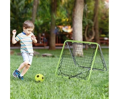 Koduva Futbolo atmušimo tinklas, reguliuojamas 5 lygiais, metalas, pilka / žalia / juoda, 75 x 75 x 64 cm