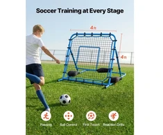 Koduva Futbolo atmušimo tinklas VEVOR DKS-372b, 120 x 114 x 142 cm