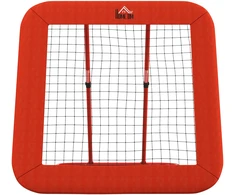 Koduva Futbolo atšokimo tinklas, reguliuojamas, sulankstomas, metalinis rėmas, raudonas, 128 x 118 x 108-120 cm