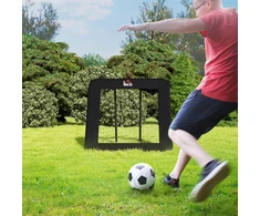 Koduva Futbolo rebounderis, 128 x 118 cm, juodas