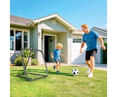Koduva Futbolo rebounderis, 78 x 84 x 65-78 cm, juodas/baltas