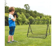 Koduva Futbolo rebounderis, 84 x 84 cm, juodas