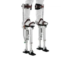 Koduva Gipso kartono darbastoviai VEVOR HCST-16SI, reguliuojami 41-61 cm, aliuminis, sidabriniai, iki 103 kg
