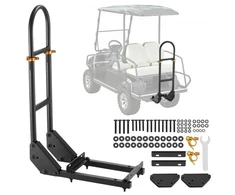 VEVOR Golf cart galinės sėdynės laikiklis MX24-111, juodas, 450 x 235 x 905 mm