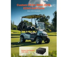 Koduva Golfo vežimėlio greičio valdiklis VEVOR 1206-4301, 36 V, 350 A, juodas