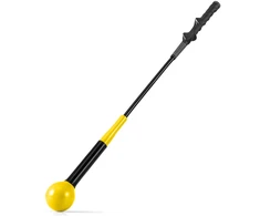 Promotion Golfui Svyravimo Treniruoklis su Svorine Galva 80 cm Geltonas