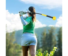 Promotion Golfui Svyravimo Treniruoklis su Svorine Galva 80 cm Geltonas