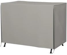 Aosom Gultinės sūpynės uždangalas su Tex-Lock sistema, pilkas, 205 x 124 x 164 cm