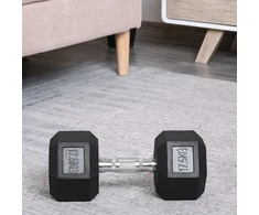 Koduva Hantelė 17,5kg, juoda, metalas ir guma, 1 vnt.