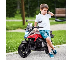 Koduva Honda elektrinis vaikiškas motociklas, raudonas, 107 x 46 x 75 cm, iki 30 kg