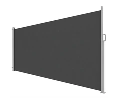 Koduva Ištraukiama šoninė markizė, tamsiai pilka, 420 x 185 cm