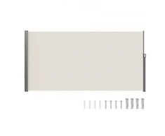 Koduva Ištraukiama šoninė markizė VEVOR H038, 180 x 350 cm, smėlio spalvos