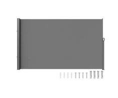 Koduva Ištraukiama šoninė markizė VEVOR H038, pilka, 160 x 300 cm