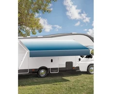 Koduva Ištraukiamas RV tentas VEVOR B1, 549 cm, aliuminio lydinio rėmas, mėlynas gradientas