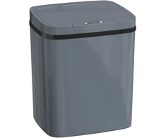 Koduva Jutiklinė šiukšliadėžė 15 l, automatinė, pilka, 27,6 x 21,4 x 33,5 cm