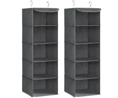 Koduva Kabantis spintos organizatorius, 2 vnt., 30 x 30 x 90 cm, pilkas melanžas