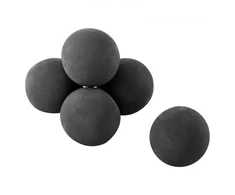 VEVOR Keraminiai ugnies rutuliai, 6 vnt., juodi, Ø 125 mm