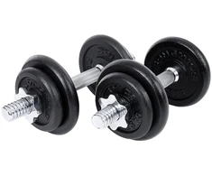 Koduva Ketaus hantelių rinkinys, 2 vnt., 40 kg, juodas