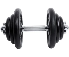 Koduva Ketaus hantelių rinkinys, 2 vnt., 40 kg, juodas