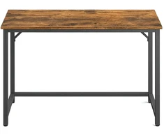 Koduva Kompiuterio stalas 100 x 50 x 75,5 cm, medžio drožlių plokštė ir plienas, juodas