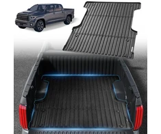 VEVOR Krovininės platformos kilimėlis Toyota Tundra 2022-2024, TPE, juodas, 165 x 155 cm