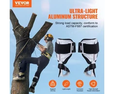 Koduva Laipiojimo į medžius smaigai VEVOR, 1 pora, aliuminis, balti, 37-53 cm