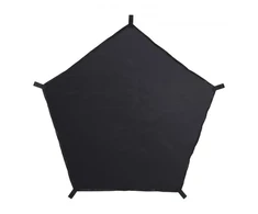Koduva Laipiojimo kupolo hamakas VEVOR, juodas, 192 x 197 cm, skirtas 304,8 cm kupolui