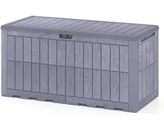 Koduva Lauko daiktadėžė, 455 l, tamsiai ruda, 132 x 61 x 65 cm