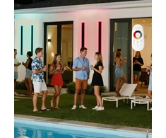 Koduva Lauko sieninis šviestuvas VEVOR, 2 vnt., RGB, 100 cm, 2700K-6000K