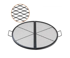 VEVOR Laužavietės grotelės, sulankstomos, plieninės, juodos, Ø 91 cm