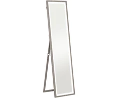 Koduva LED pilno ūgio veidrodis, 40 x 160 cm, pilkas