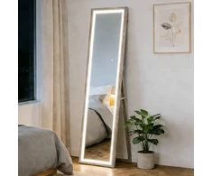 Koduva LED pilno ūgio veidrodis, 40 x 160 cm, pilkas