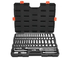 Koduva Lizdinių raktų ir terkšlės rinkinys VEVOR XL3268, 76 vnt., 9,5 mm, CR-V plienas