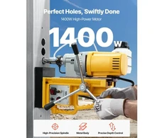 Koduva Magnetinė gręžimo staklės VEVOR 50HA, 1400 W, 0-750 aps./min, 50 mm