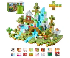 Koduva Magnetinės kaladėlės VEVOR Forest Castle Set, 150 vnt., 3+ m.