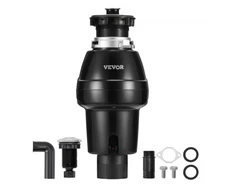Koduva Maisto atliekų smulkintuvas VEVOR JW-V50, 0,56 kW, 3930 RPM