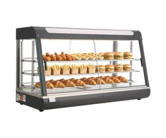 Koduva Maisto šildymo vitrina VEVOR NB-603, 3 aukštų, 1600 W, 180 l, 120 x 48 x 64 cm