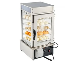 Koduva Maisto šildymo vitrininė VEVOR NB-500, 5 aukštų, 120 l, 1200 W, nerūdijantis plienas