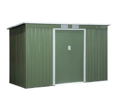 Koduva Metalinė sodo pašiūrė, 3,2 m², 280 x 130 x 172 cm, šviesiai žalia