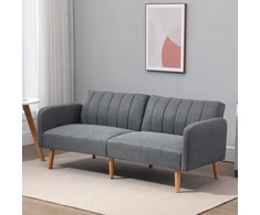 Koduva Miegamasis 2 vietų sofa, pilka, 173 x 75 x 73 cm, poliesteris
