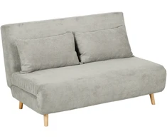 Koduva Miegamoji sofa, svečių lova, pilka, 141 x 90 x 81 cm