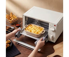 Elektrinė krosnelė Koduva Mini orkaitė, 9 l, kreminė balta, nerūdijantis plienas
