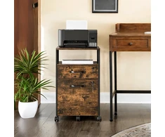Koduva Mobili dokumentų spintelė su 2 stalčiais, A4 ir Letter formatui, 44 x 42 x 69 cm