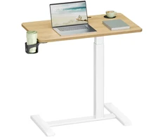 Koduva Mobilus pastatomas stalas su ratukais, 80 x 45 x 65–102 cm, aukso ąžuolo spalvos