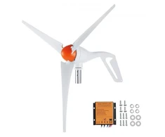 Koduva Namų vėjo turbina VEVOR 500 W, 12 V, 3 menčių, su MPPT valdikliu, 120 x 120 x 68 cm