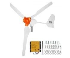 Koduva Namų vėjo turbina VEVOR 800 W, 12 V, 3 menčių, su MPPT valdikliu, 150 x 150 x 103 cm