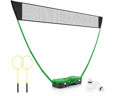 Promotion Nešiojamas badmintono rinkinys su žalia laikymo dėže