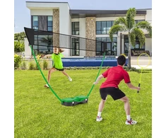 Promotion Nešiojamas badmintono rinkinys su žalia laikymo dėže