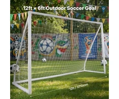 Koduva Nešiojami futbolo vartai VEVOR, 366 x 183 cm, PVC, su PE tinklu, su nešiojimo krepšiu, 1 vnt.